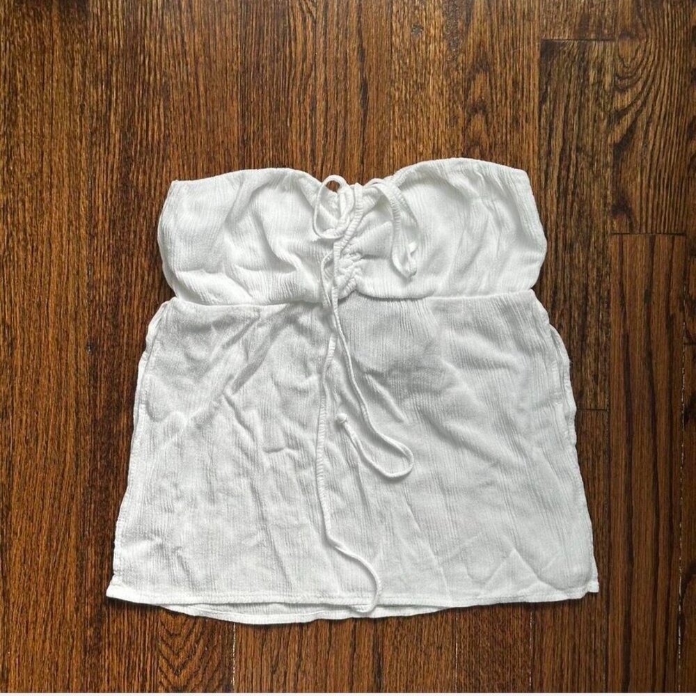 Brandy Melville Women's White Top Europe Exclusive